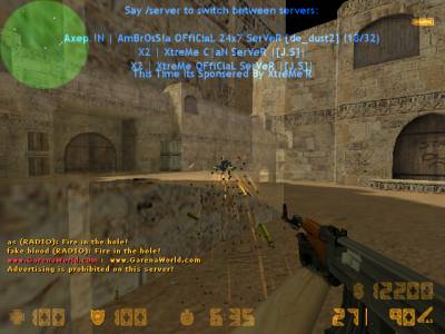 GarenaWorld WallHack v2.0 для CS 1.6