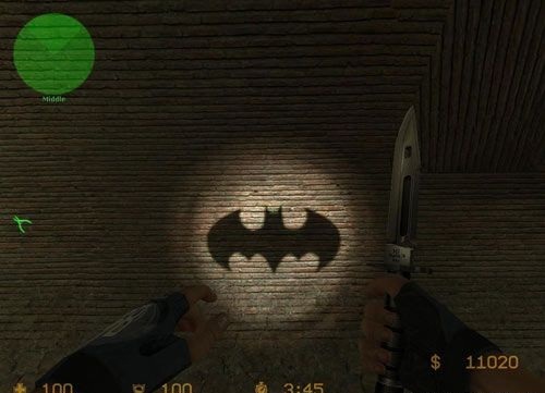 Bat Signal Flashlight