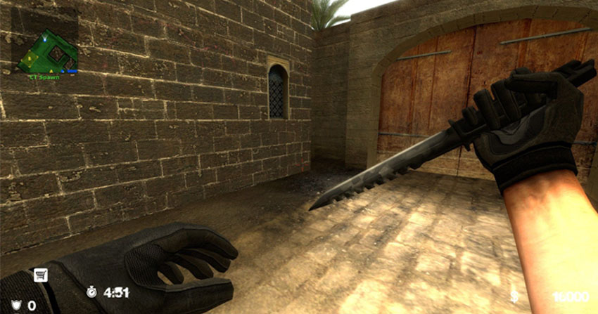 Нож camo harpoon для css